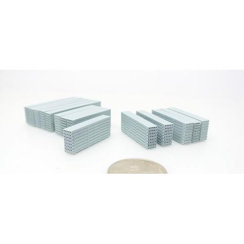 5Pcs Ho 1/87 Simulation Concrete Precast Floor Slab Train Model Sand Table Scene Station Decoration