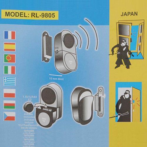 Wireless Home Door Window Motion Sensor Burglar Security Alarm System Detector