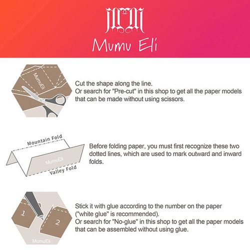 Turkey Sultan Ahmet Camii Folding Mini 3D Paper Model House Papercraft DIY Art Origami Building Kids Craft Toys QD-137