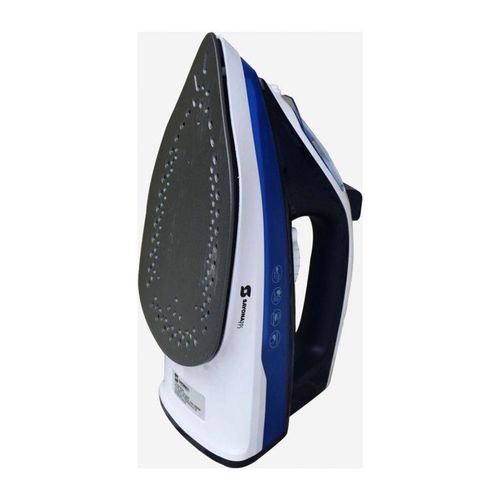 Steam Iron With Non Stick Ceramic Plate And Self Cleaning Function-Multicolour