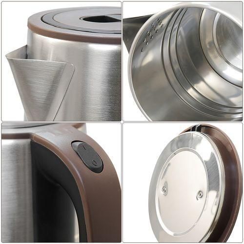 Very Large Electric Kettle Of 3.5 Liters-Silver
