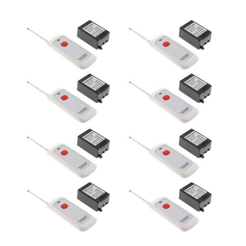 8 Pieces 433Mhz Switch 1000 Meters DC 12V Single Channel