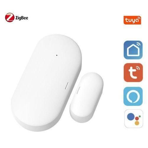 Tuya Zigbee Door and Window Sensor Smart Home Automation Security Protection Smartlife APP Alarm Remote RealTime Push