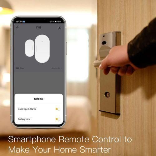 Tuya Zigbee Door and Window Sensor Smart Home Automation Security Protection Smartlife APP Alarm Remote RealTime Push