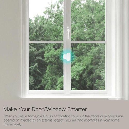 Tuya Zigbee Door and Window Sensor Smart Home Automation Security Protection Smartlife APP Alarm Remote RealTime Push