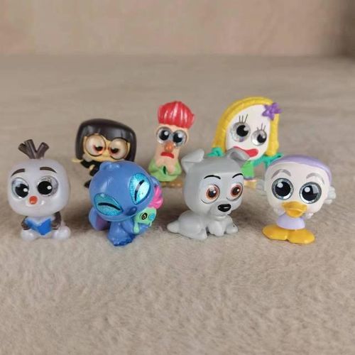Doorables Anime Series 8 9 Snow Treasure Stitch Villain Ursula Up Princess Multi Kids Model Toys Gifts