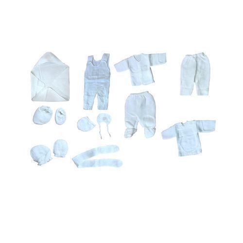 11 Piece Layette Set for Newborn Baby  - White Multiple Designs