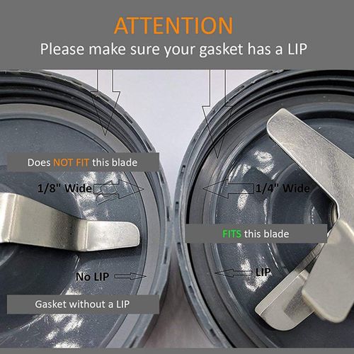 915 Generation Repment Gasket with Lip for Blender Part Speed Blender Compatible Part