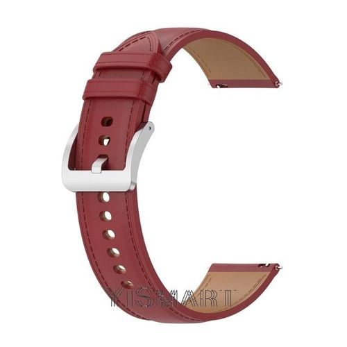 22mm Leather Band Strap For Samsung Galaxy Watch 3 45mm Gear S3 Huawei Gt 2 Pro/gt3 Pro 46mm Amazfit Gtr 4 3 2 Bracelet