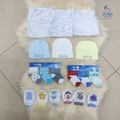 Baby 18PCS UNISEX NEW BORN SET BABY VESTS SOCKS