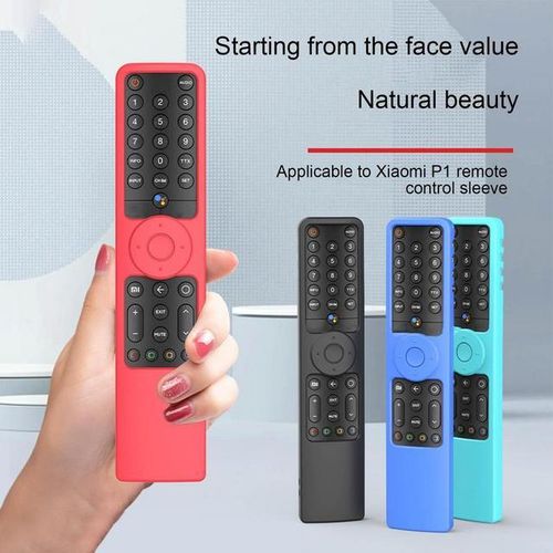 Non-Slip Silicone Protective Case For Xiaomis Mis Tv P1/p1e/q1/q1e Remote Control Protective Cover For Xmrm-19 Tv Mis Tv A2