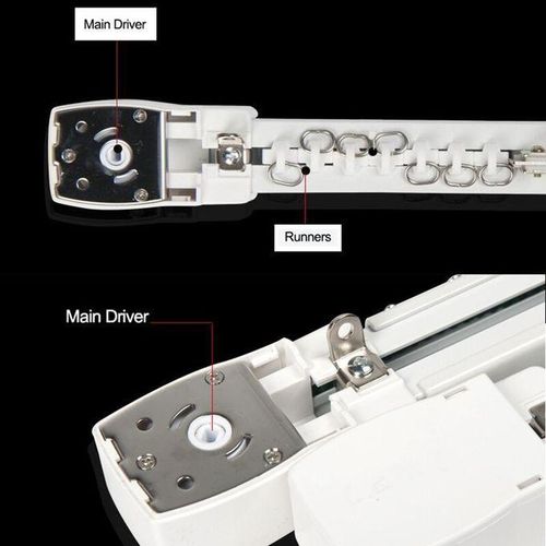 Original Super Quiet Electric Curtain Track For Xiaomi Motor, Dooya Motor KT82TN Automatic Curtain Rail System, Smart Home