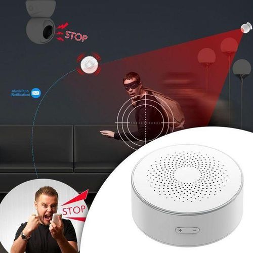 WiFi Smart  Sound Alarm Panic Alarm For Tuya Supply Home Safety