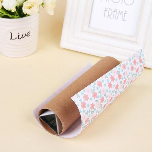 4pcs DIY Handmade Rotating Kaleidoscope Making Material Bags Kits Kindergarten Children Early Educational Toys