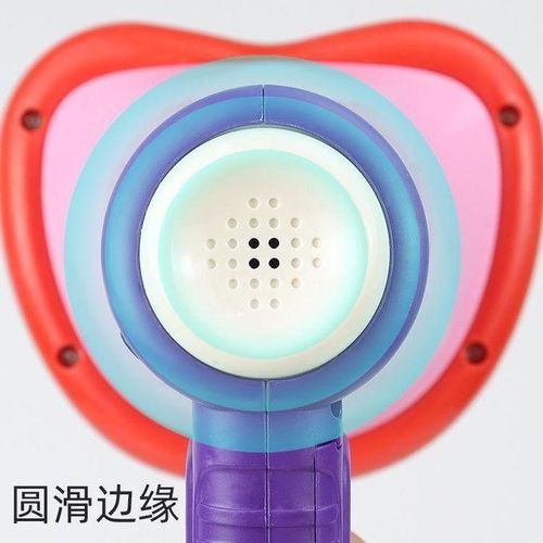 Children's new and unique creative voice changer amplifier Douyin the same new and unique funny horn recording trick toy 1426-2 Voice Changer White Color Box