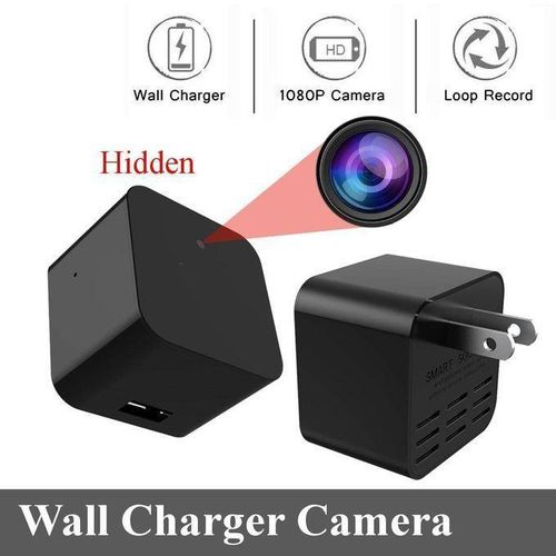 1080P HD Camera Plug USB Wall Charger Hidden DV Night Vision Video Recorder