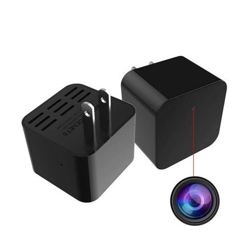 1080P HD Camera Plug USB Wall Charger Hidden DV Night Vision Video Recorder