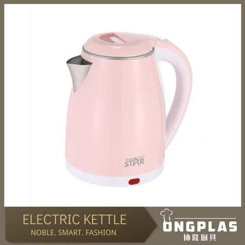 Winningstar 1.8 Litre Quick Boiling Double Layer Stainless Steel Electric Kettle- Multicolor.