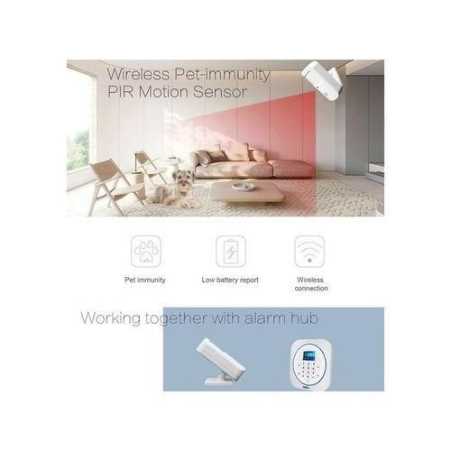 GUUDGO Wireless Petimmunity PIR Motion Sensor Motion Detect