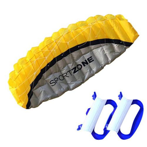 2.5m dual Line Stunt power soft Parafoil kitesurf fly outdoor fun sports kiteboard ikite factory