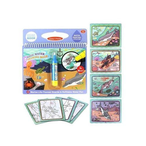 Water Drawing Book Coloring Doodle Pen Drawing Toy Education