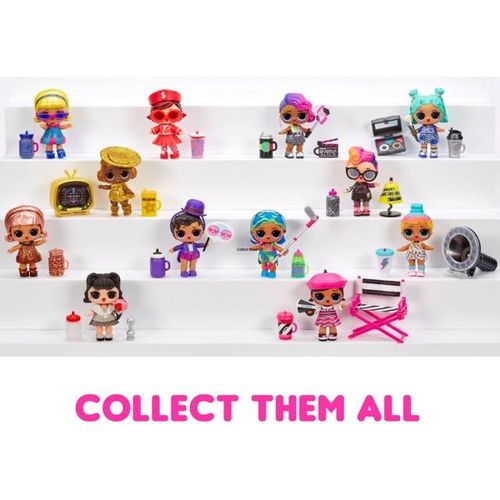 LOL Surprise Movie Dolls with 10 Surprises Including Limited Edition Doll, Film Scenes Movie Prop Accessories Color Change