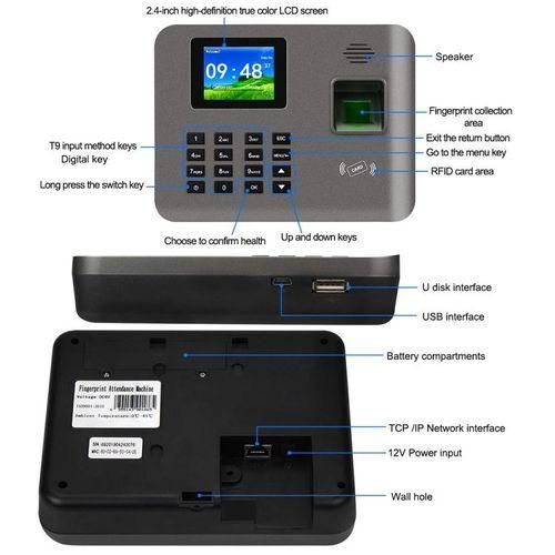 AL321D Fingerprint Time Attendance