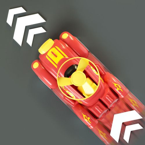 6 Pull Back Cars And Flying Propeller Launch Toy