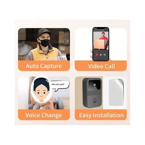Smart WiFi with Chime, Intercom Door Bell Surveillance