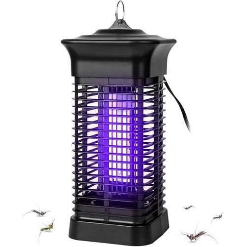 WAMBORY Mosquito Killer, 3800V Bug Zapper, Mosquito Zapper Outdoor, Insect Trap Indoor, Outdoor Fly Killer, Mosquito Trap Lamp for Home, Garden, Backyard - black