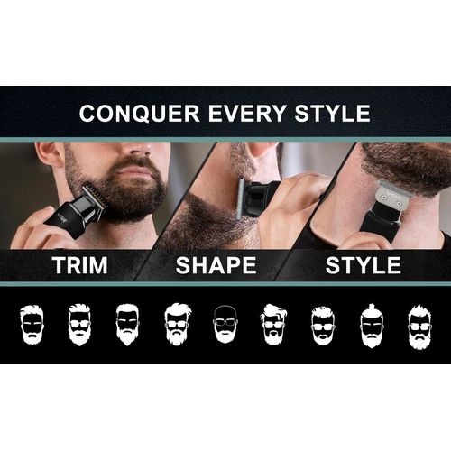V-933 Professional Corded & Cordless Hair Trimmer Black