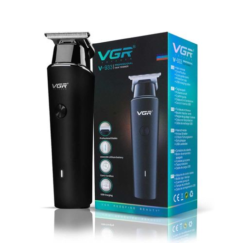 V-933 Professional Corded & Cordless Hair Trimmer Black