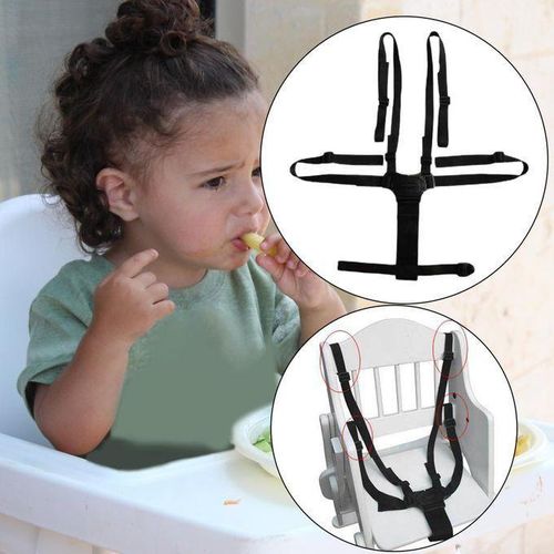 Adjustable Baby Seat Belt 5 Point Harness For High Chair Baby Stroller