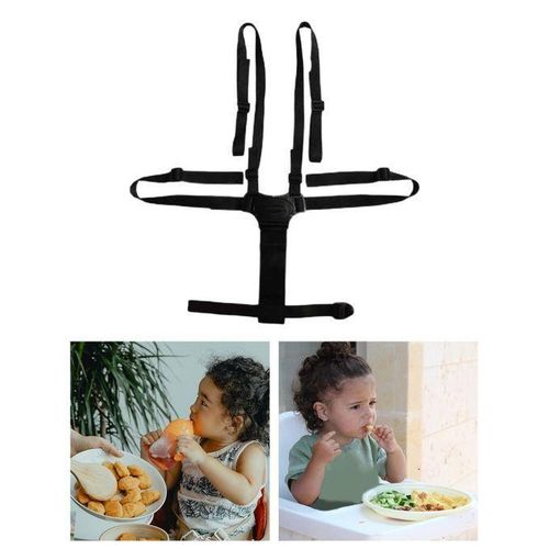 Adjustable Baby Seat Belt 5 Point Harness For High Chair Baby Stroller