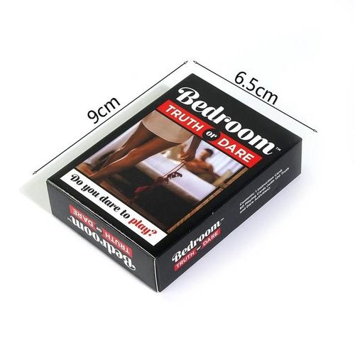 Bedroom Truth Or Dare Game Hot Games for Lovers 60Pcs Playing Cards with 120 Truth and Dare Activities Couple Game
