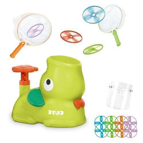 Flying Disc Launcher Toy For Kids Flying Saucer Toy Ouside
