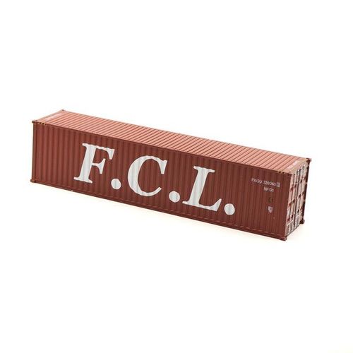 1:87 HO Scale 40-foot Train Container ABS Simulation Container Truck Compartment Model