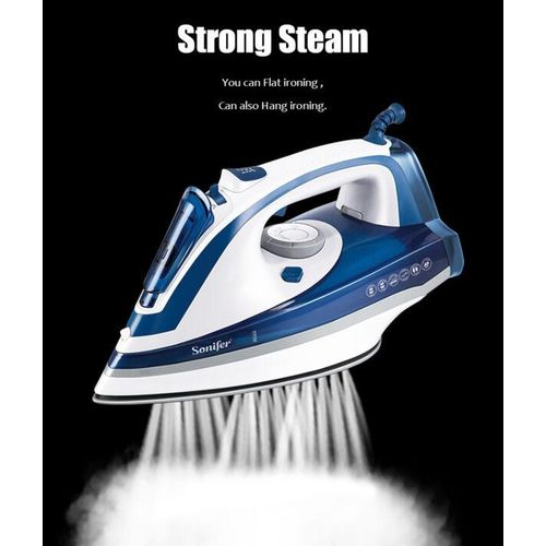 Sonifer Faster Easier And Smarter Electric Steam Iron With Burst Function And Ceramic Sole Plate-Multicolour