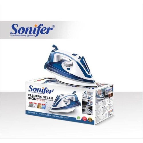 Sonifer Faster Easier And Smarter Electric Steam Iron With Burst Function And Ceramic Sole Plate-Multicolour