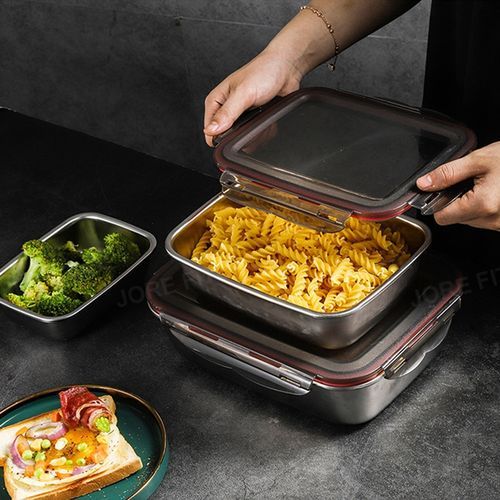 220Ml Stainless Steel Lunch Box Sealed Food Fresh-Keeping