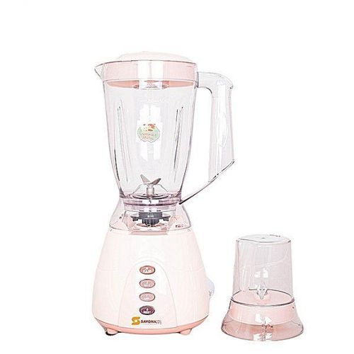 Sayona Quality Unbreakable Blender With 2 Mill Grinders-Transparent