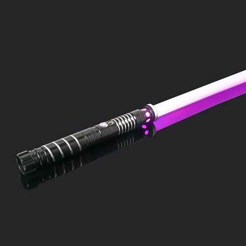 RGB Metal Heavy Lightsaber 16 Colors LED Rave Cosplay Kids Rechargeable Party Glow Toy Upgraded Version