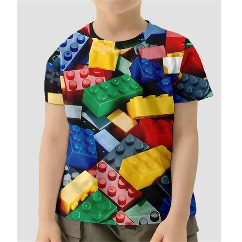 Children Clothing 3D Print T-Shirt FashionPattern Tshirts Summer Boys Girls Tee Tops Streetwear Top Childs T-Shirt