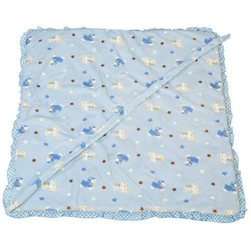 Baby Shawl Receiver  - Blue Pattern May Vary