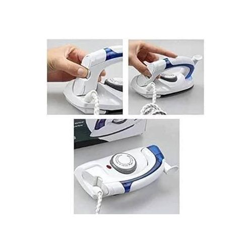 Mini Travel Steam Iron & HandHeld Clothes Steamer 800W Portable Foldable Garment Steamer Dry Iron