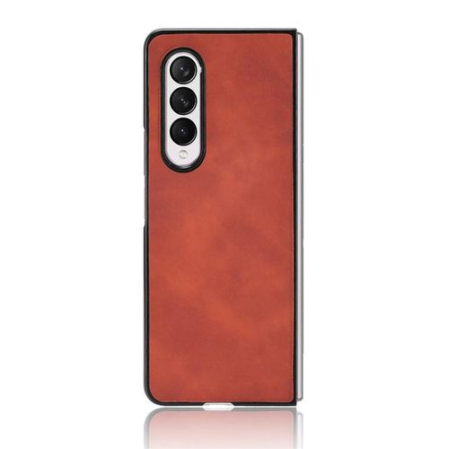 Skin Feel Brand New Mobile Phone Case Cloudy Skin Texture Leather Phone Case For Samsung Samsung Galaxy Z Fold3