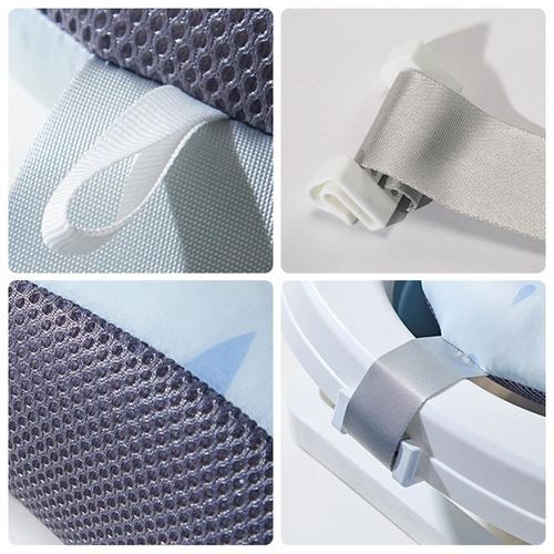 Newborn Baby Bath Net Tub Seat Baby Shower Bath Tub Pad Nonslip Safety Nursing Bath Support Soft Comfort Body Cushion Mat Pillow