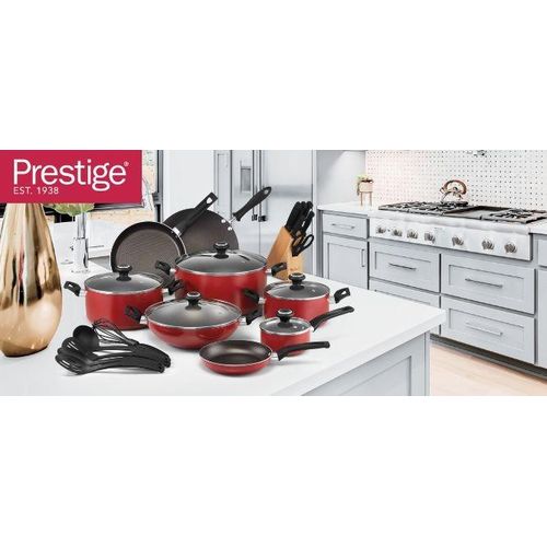Prestige 25 Pcs Non-Stick Cookware Set