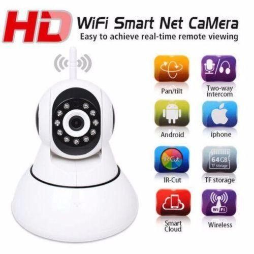WIFI SMART NET CAMERA V380: Buy Sell Online IP Security Cameras With Cheap Price White WANKAI