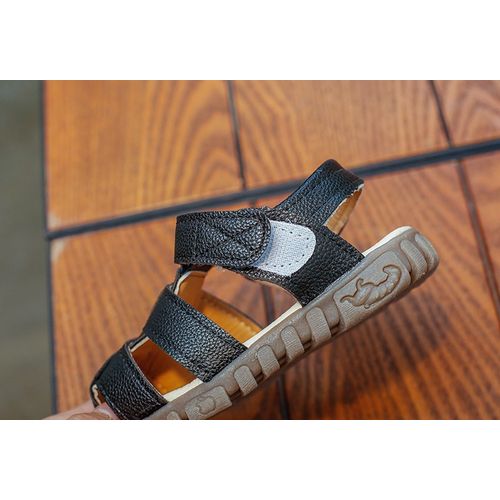 Unisex Baby Shoes Casual Soft Sole Sandals - Black
